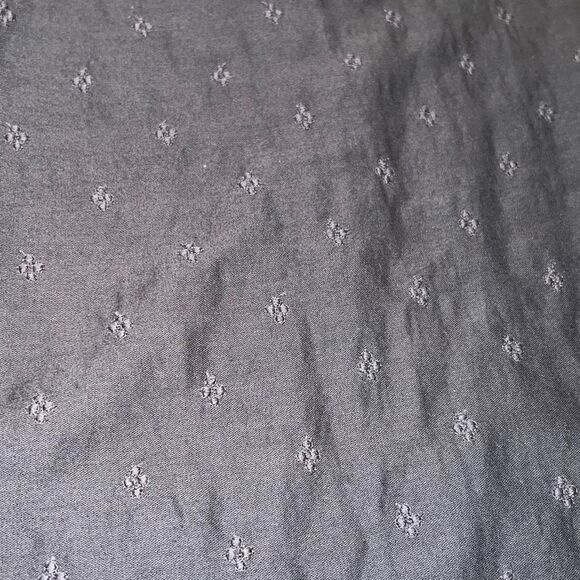 Old Navy Long-Sleeve Clip-Dot Peasant Blouse, Long Puff Sleeves Women’s Large - Picture 9 of 9